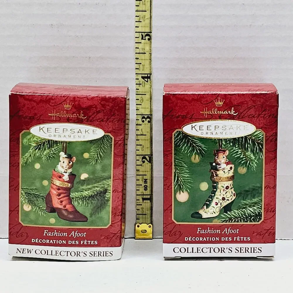 Hallmark Keepsake Ornament Springtime and Rapunzel Barbie in Boxes